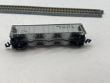 Atlas 3735 Western Pacific 3 Bay Weathered Covered Hopper N SCALE Like New