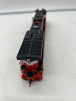 ATHEARN ATHG83066 WESTERN MARYLAND WM RED/WHITE CIRCUS ES44AC Diesel Locomotive 9023 HO SCALE  Like New