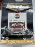 ERTL 32349 ERTL AMERICAN MUSCLE 1957 CHRYSLER 300 C (BLACK) 1:64 SCALE DIE CAST METAL LIMITED EDITION NEW