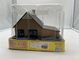 MTH Railking 30-90251 Work House 2 Brown & Blue. O SCALE NEW