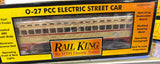 MTH Railking 30-2572-1 Detroit PCC Electric Street Car #198 Proto-Sound 2.0 with BCR Installed O SCALE NEW