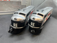 Lionel 6-8851 New Haven F3 AA diesel locomotive set O SCALE Like New