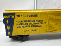 MTH Railking 30-7468 Alaska Box Car #10629. O SCALE AB Like New