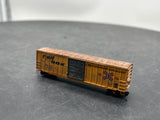 Atlas 50 000 774 Railbox large logo 33616 ACF 50'6" boxcar N SCALE WEATHERED AS IS Used Excellent