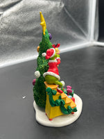 Dept 56 It Takes Two, Grinch and Cindy Lou Grinch Village 4038647 Like New