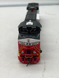 ATHEARN ATHG83066 WESTERN MARYLAND WM RED/WHITE CIRCUS ES44AC Diesel Locomotive 9023 HO SCALE  Like New