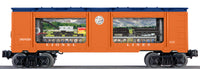Lionel 6-36859 LIONEL LINES AQUARIUM CAR (Lighted Graphics) O SCALE Like New