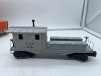 LIONEL POSTWAR 6419-25 WRECKING CAR/ CABOOSE GRAY O SCALE NEW AS IS