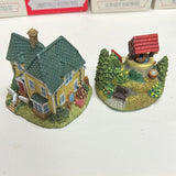 Liberty Falls lot of 6 Buildings and 3 accessory packs AS IS