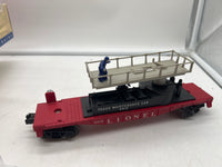 Lionel 6-29845 5812 track maintenance car post war celebration O SCALE Used Excellent