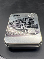 Lionel LNL100WA 100th Anniversary Pocket Watch Silver 671 Steam Turbine Locomotive Collectible NEW