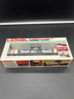 Lionel 6-9324 Tootsie Roll Tank Car O SCALE Like New