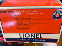 Lionel 6-11128 C&O F-19 SCALE 4-6-2 PACIFIC #490 (TMCC) Steam Locomotive O SCALE Like New