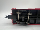 Atlas 7550 ATLAS BURLINGTON DECORATED ACF 60' D.D. AUTO PARTS BOX CAR 2 rail O SCALE WEATHERED (custom decorated) AS IS Used