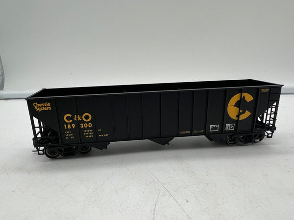 Bowser 40686 CHESSIE SYSTEM C&O 100 TON HOPPER 189300 HO SCALE Like New