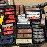 HO Scale B&O/C&O Freight Cars-- 3 to 4 Random Freight Cars with Kadee Couplers