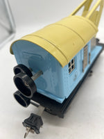 MTH Tinplate 11-70089 Baltimore & Ohio Lionel Corporation Tinplate No. 2810 O Gauge Derrick Car O SCALE Used Excellent No Box