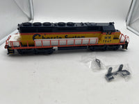 MTH Premier 20-2216-1 Chessie SD40-2 Diesel Engine - Chessie Cab WM 7547 With Proto #2  O SCALE. Used Excellent