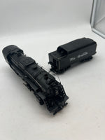 Lionel 6-38624 2-8-4 #8624 Rio Grande Berkshire Jr locomotive &  tender  O SCALE Used Excellent Damaged Box as is
