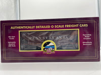 MTH Premier 20-92262B   Pennsylvania PRR 2 Bay Fish Belly Hopper Car w Coal Load 164268. O SCALE NEW