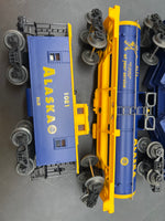 Lionel 6-11972 Alaska Railroad GP-7 diesel train set O SCALE Used Excellent