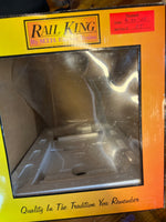 MTH Railking 30-90272 Solid State Televisions 3-Story City Building w/Fire Escape & Blinking Sign O SCALE NEW