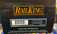 MTH Railking 30-74407 Harley-Davidson Box Car #Xmas 2006. Exclusive Dealer Christmas Boxcar Limited O SCALE NEW