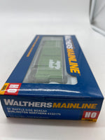 Walthers 910-2322 BURLINGTON NORTHERN BN 50' Waffle Side Boxcar Mainline #332179 HO Scale Like New