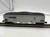 MTH Railking 30-7065A Norfolk Southern RailKing 4-Bay Hopper Car Road #26632 O SCALE Used Excellent