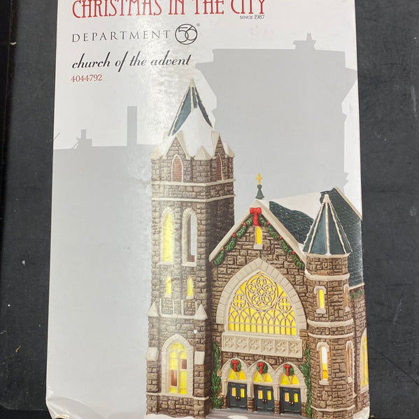 Department 56 Christmas in the City 4044792 Church of the Advent