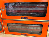 Lionel 6-29081 SANTA FE BABY MADISON PASSENGER CAR 4-PACK (RED) O SCALE NEW