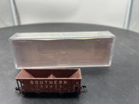 Walthers 932-50113 Southern Greenville 100T 2 Bay hopper N SCALE WEATHERED AS IS Like New