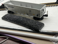 MTH Railking 30-75442 Norfolk Southern RailKing 4-Bay Hopper Car w/ EOTD O SCALE Like New