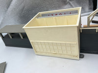 Lionel 6-2301 Sawmill building O SCALE Used AS IS NO RETURNS PARTS ONLY MAJOR REPAIR Damaged Box