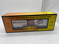 MTH Railking 30-74052 Kennywood Park PITTSBURGH 100 YR ANNIVERSARY RailKing Box Car O SCALE NEW
