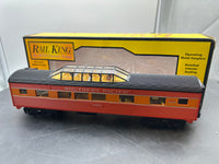 MTH Railking 30-6061 Southern Pacific - SP Daylight passenger car vista dome  O SCALE Like New