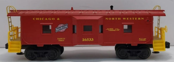 Lionel 6-16533 Chicago Northwestern CNW Bay Window Illuminated Caboose