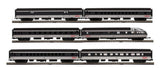 Atlas 3001949 CANADIAN NATIONAL 4 CAR STREAMLINE PASSENGER SET AND 3001950 CN 2 CAR PASSENGER SET LIMITED O Scale NEW