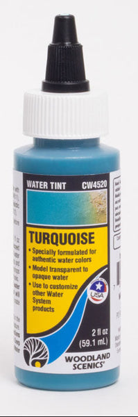 Woodland Scenics WDS CW4520 WDS4520 Water Tint - Turquoise  NEW