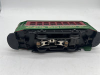 MTH Green Christmas Trolley O SCALE Used Excellent No Box