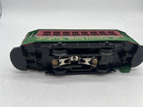 MTH Green Christmas Trolley O SCALE Used Excellent No Box