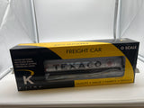 K-Line K691-1933 Reading Flatcar W/ Texaco Tank 6911931 O SCALE NEW