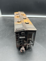 Atlas 6355-2 Firestone GATX Airslide Covered Hopper 43435 3 Rail Used O SCALE AS IS  WEATHERED