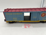 PARTS ONLY BROKEN Lionel 6-84433 the Polar Express scale 40' reefer car O SCALE AS IS Used BROKEN Damaged Box