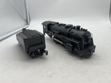 MARX TRAIN 666 1666 Locomotive and tender gray santa fe O SCALE Used Excellent No Boxas is