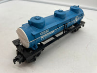 Lionel 6-26179 GREAT NORTHERN THREE-DOME TANK CAR O SCALE Like New