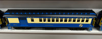 Brady's Train Outlet Custom Run Lionel 2431950 Legacy Central New Jersey Blue Comet 4-6-0 #168 with 6 Woodside Passenger Cars O Scale Limited