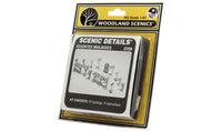Woodland Scenics WDS D206 WDS206 Assorted Mailboxes HO Scale Kit NEW