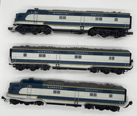 MTH Premier 20-2260-1 Missouri Pacific E-8 ABA Diesel Engine Set w/ ProtoSound 2.0 & BCR Installed O SCALE Like New