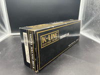 K-line K663-1892 Pennsylvania Railroad PRR skeleton log car #2 with logs  O SCALE Used Excellent